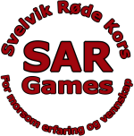 Svelvik Røde Kors SAR Games logo liten